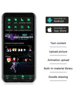اپلییشن کوله پشتی هوشمند LED دار پیکسلی