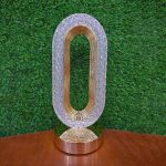 چراغ خواب کریستال مدل بیضی
