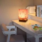 چراغ خواب مناسب اتاق کودک و نوزاد رومیزی پایه چوبی