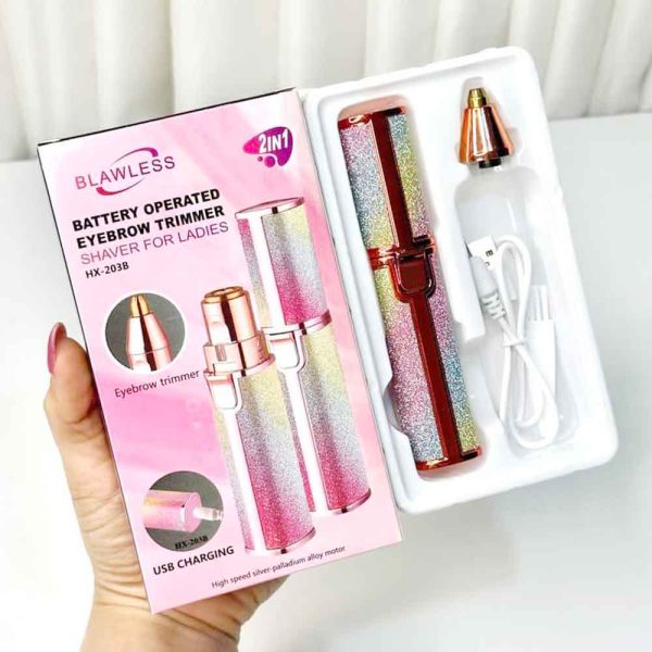 موزن و شیور ماتیکی دو کاره شارژی صورت و بدن BLAWLESS مدل HX203A