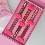پک رژ مایع 6 عددی طرح لب کوین کوکو