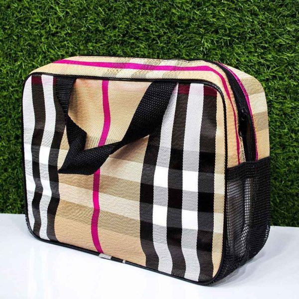 واش بگ سایز بزرگ طرح Burberry