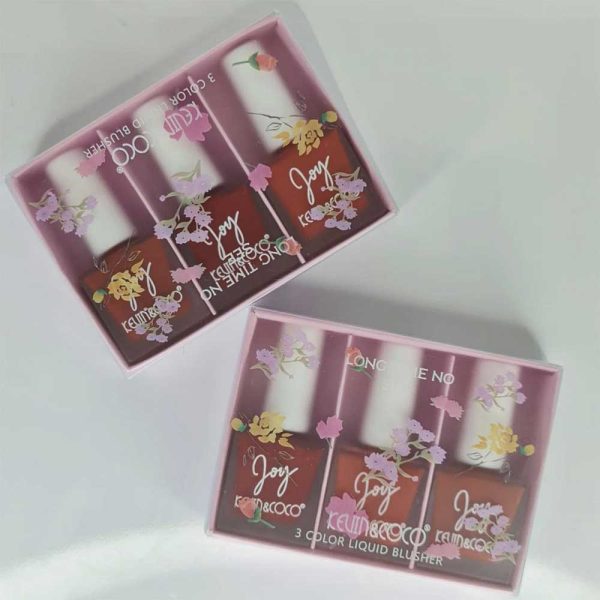 پک 3 عددی رژگونه مایع کوین و کوکو