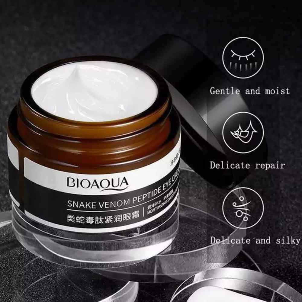 کرم کاسه ای دور چشم سم مار بیوآکوا