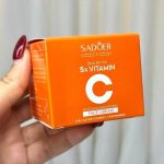 کرم روشن کننده صورت سادور حاوی ۵ برابر ویتامین C و نیاسینامید ۵۰ گرم