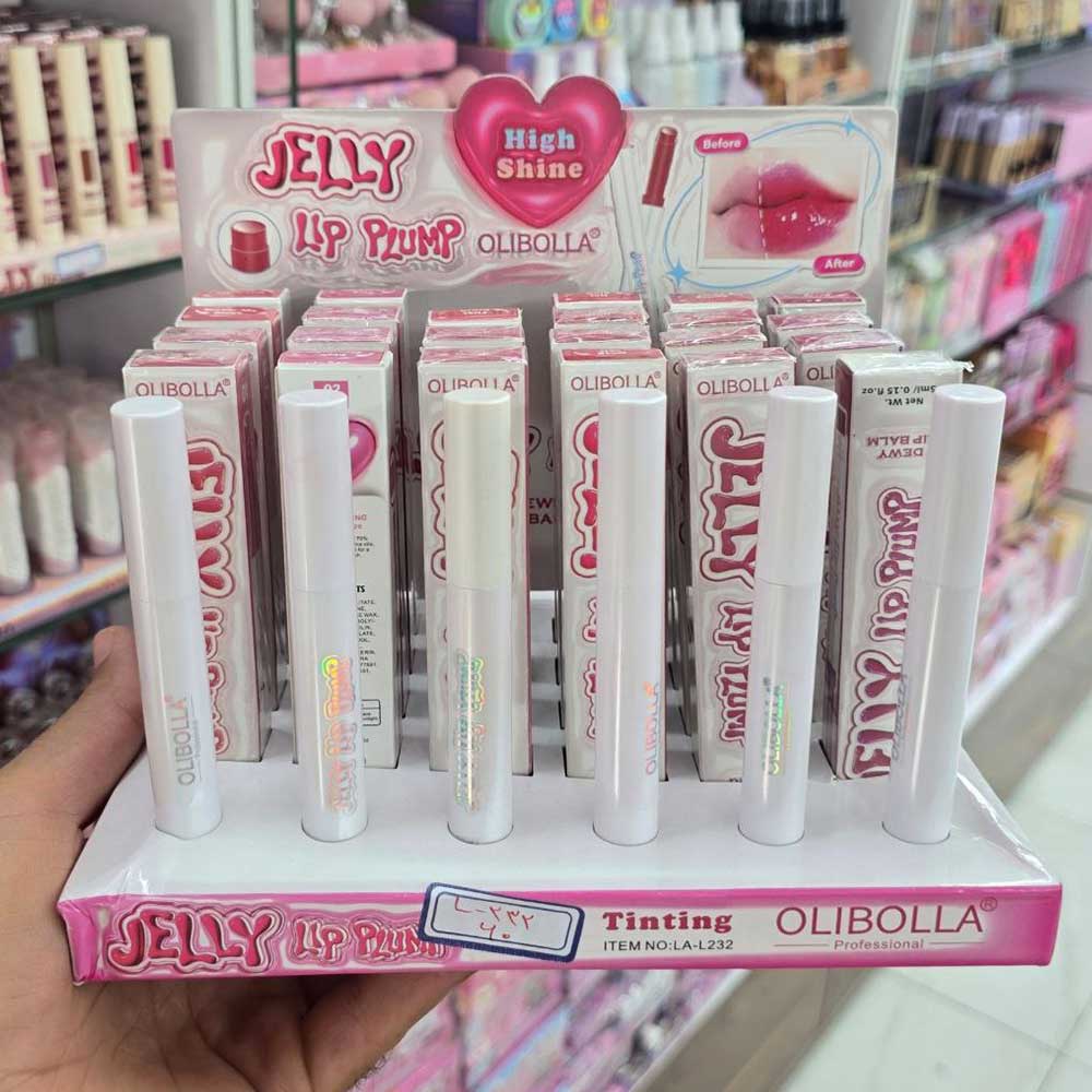 لیپ پلامپر (حجم دهنده لب) اولیبولا مدل Jelly High Shine براق