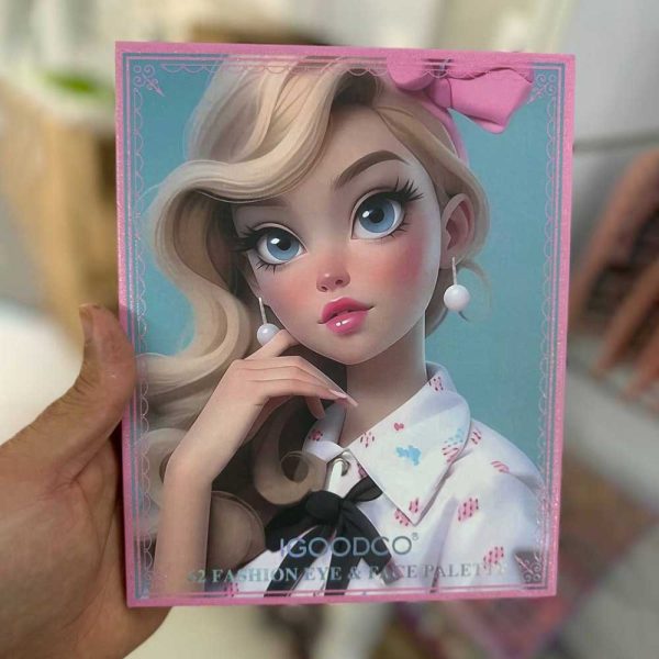 پالت سایه و صورت آی‌گودکو مدل فشن ۶۲ رنگ