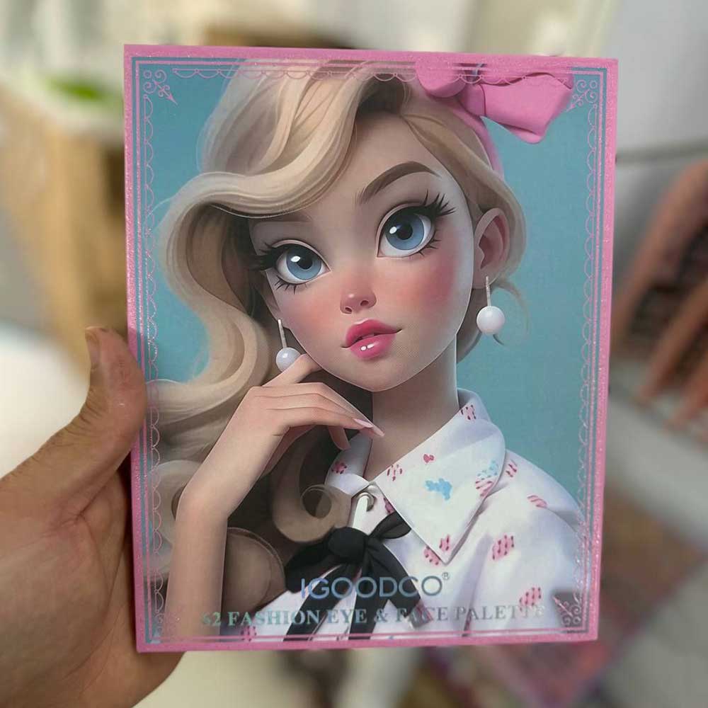 پالت سایه و صورت آی‌گودکو مدل فشن ۶۲ رنگ