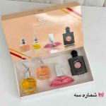 ست هدیه ادکلن وِیس مدل مینی ۴ عددی ۱۰۰ میلی لیتری پک شماره سه