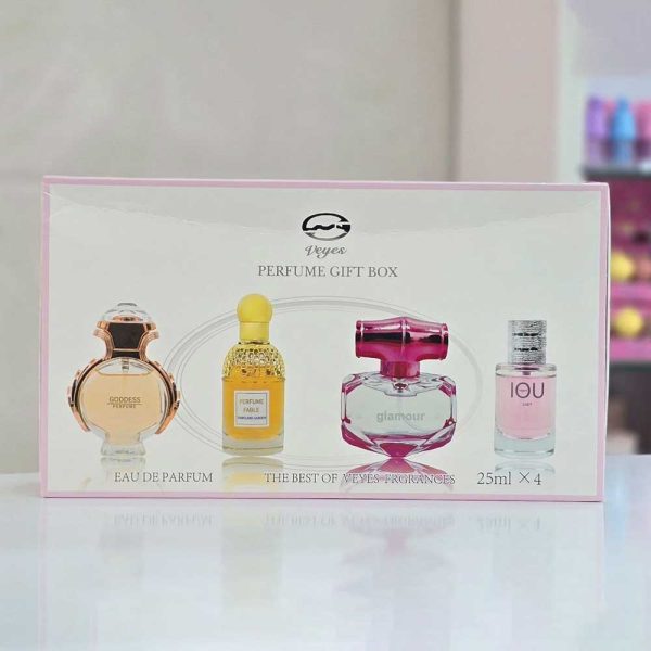 ست هدیه ۴ عددی عطر زنانه وی یس مدل Best of Fragrances حجم ۴ در ۲۵ میل