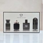 ست هدیه عطر ادوپرفیوم مردانه ویز مدل د بست مشکی ۲۵ میلی لیتر بسته ۴ عددی