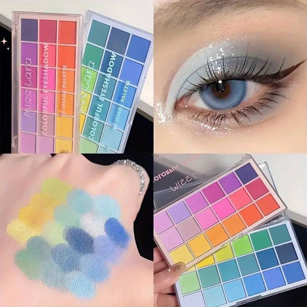 پالت سایه ۱۸ رنگ تابستونی میس لارا