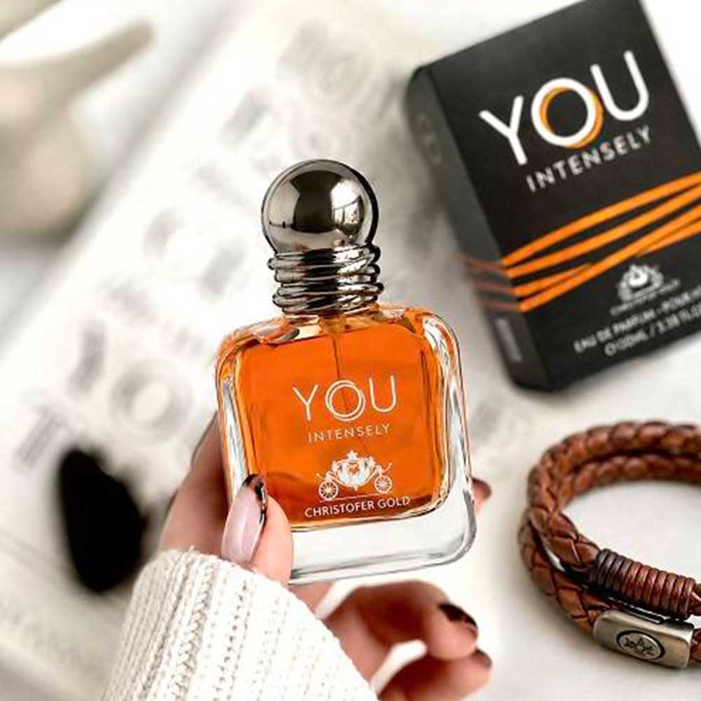 عطر ادکلن مینی جورجیو آرمانی استرانگر ویت یو اینتنسلی (کریستوفر گلد) | Giorgio Armani Stronger with You Intensely (Christofer Gold) حجم 30 میل(شرکتی)