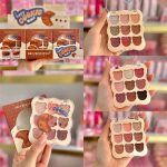 پالت سایه 9 رنگ کوکی SEVENCOOL با بافت مات و شاین