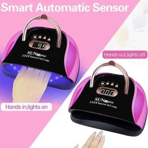 دستگاه یو وی لاک خشک کن سان مدل C4 plus دارای سنسور اتوماتیک